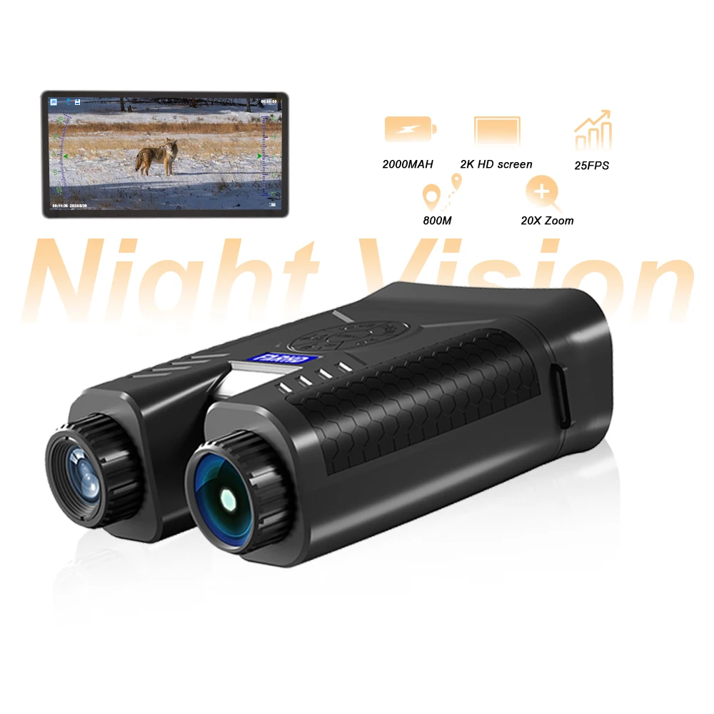 High Resolution Cheap Infrared Digital Night Vision Binoculars Scope
