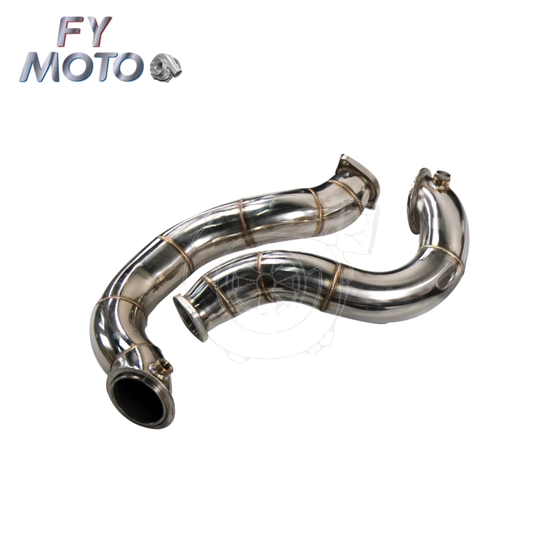 Exhaust downpipe+intercooler+charge pipe+inlet hose fit for N54 135i 335i Z4 E82 E87 E81 E90 E91 E92