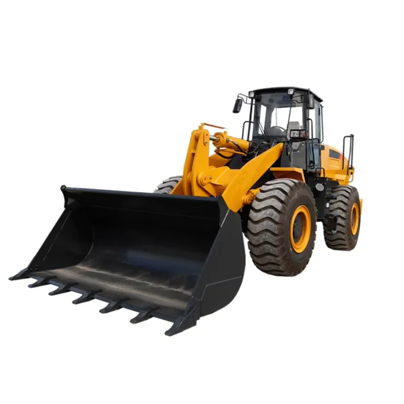 ZL50N  5-6Ton 5300kg Mini Loader CE Certification 2.7-5 CBM Bucket Capacity Versatile Wheel Loader optional  Cummins Engine