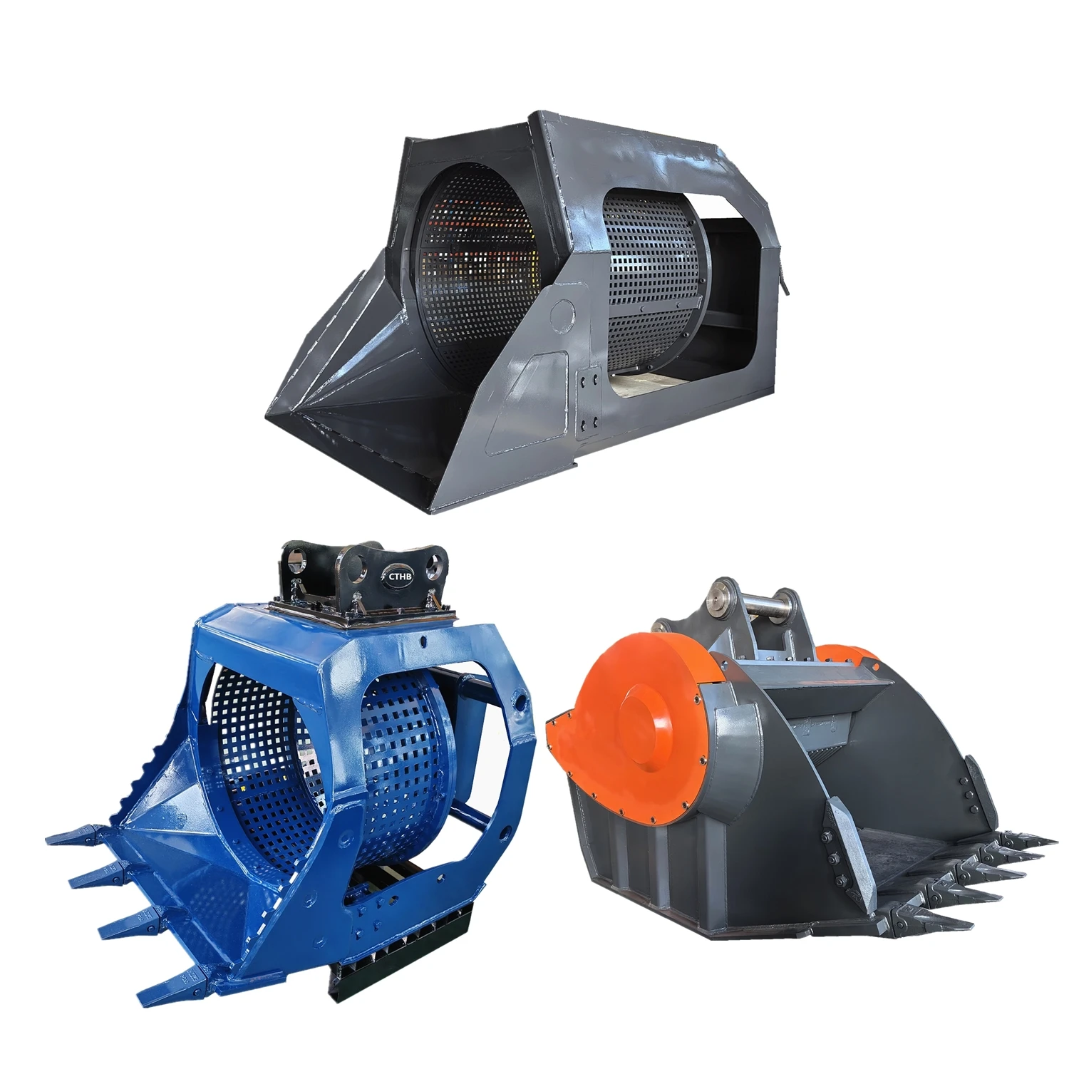20ton Excavator Crushing Bucket High Frequency Vibrating Vibro Breaker Hydraulic Vibration Ripper For Excavator