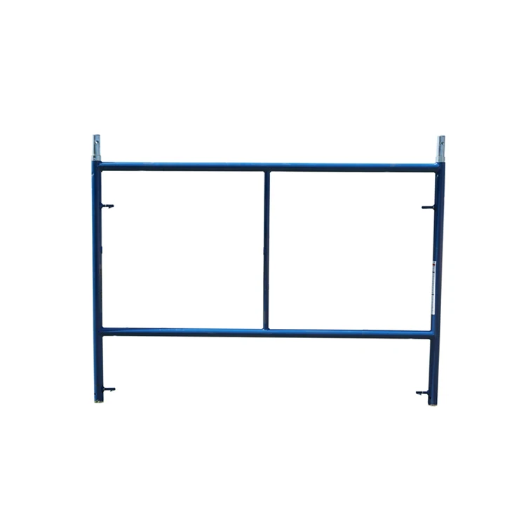 Andaimes Tubulares mobile powder coated painted steel frame scaffolding with platform  joint pins  wheels for Brasil and Mexico