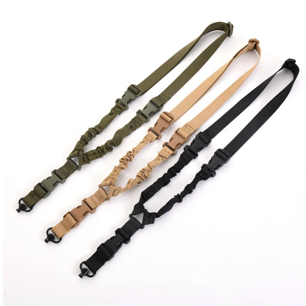 Tactical QD Sling Shoulder Strap Nylon Adjustable Paintball Rope Strap