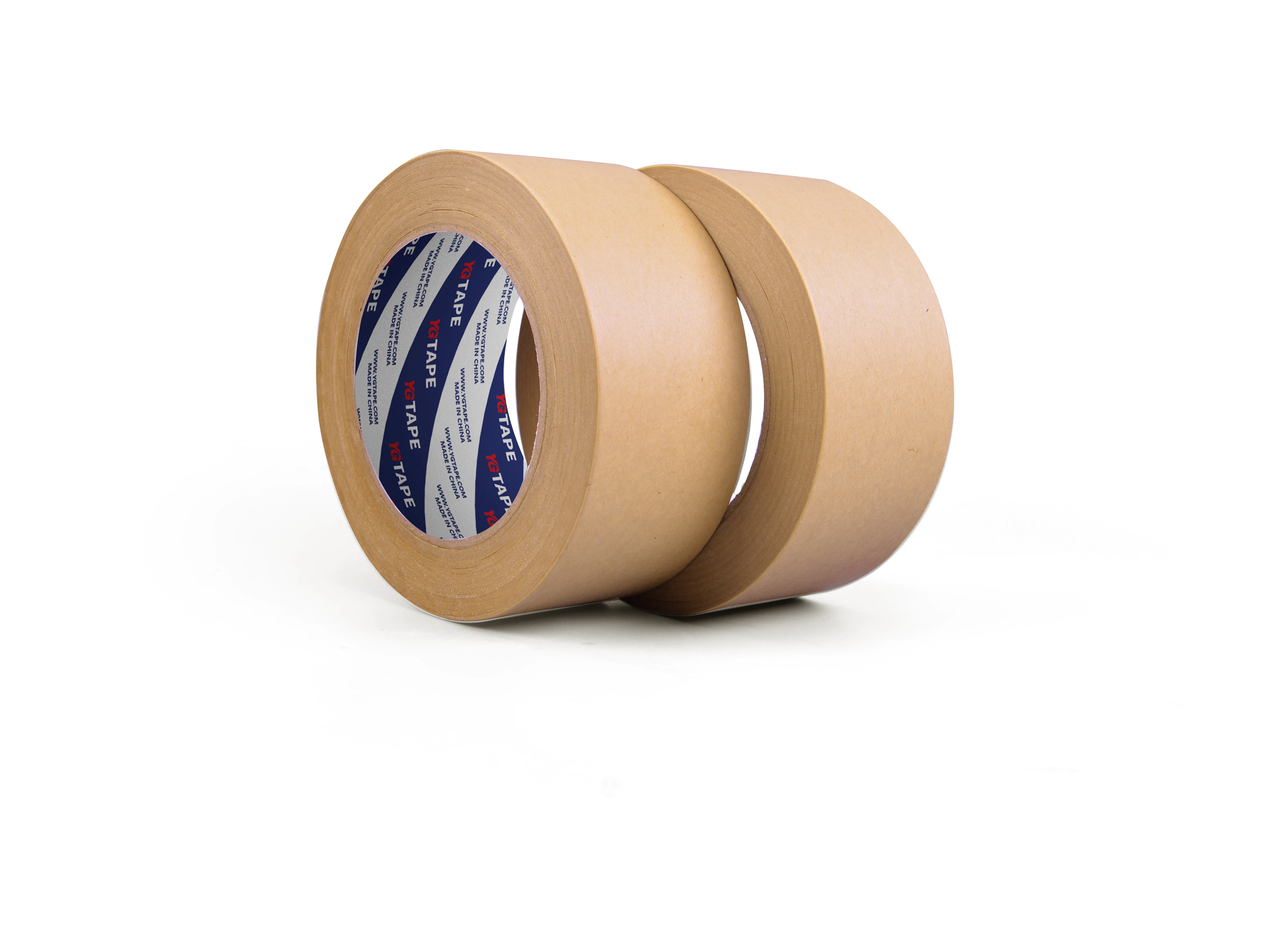 Branded Kraft Brand Paper Biodegradable Brown Logo Custom Adhesive Colored Craft Tape