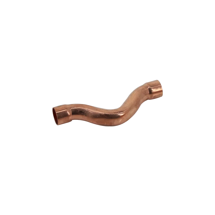 High quality Copper Full cross over Bend welding pipe Fitting plumbing Refrigeration Copper fittings