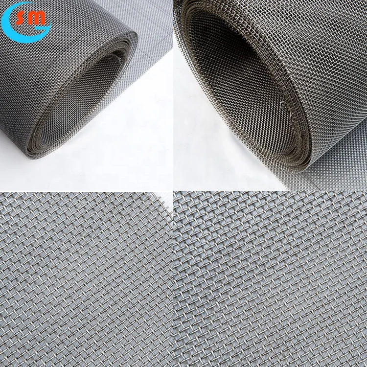 Sturdy Metal Mesh Sheets Stainless Steel Crimped Wire Mesh For DIY Projects