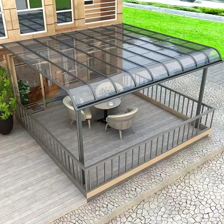 Outdoor patio cover, Garden polycarbonate patio cover, Balcony aluminum terrace canopy