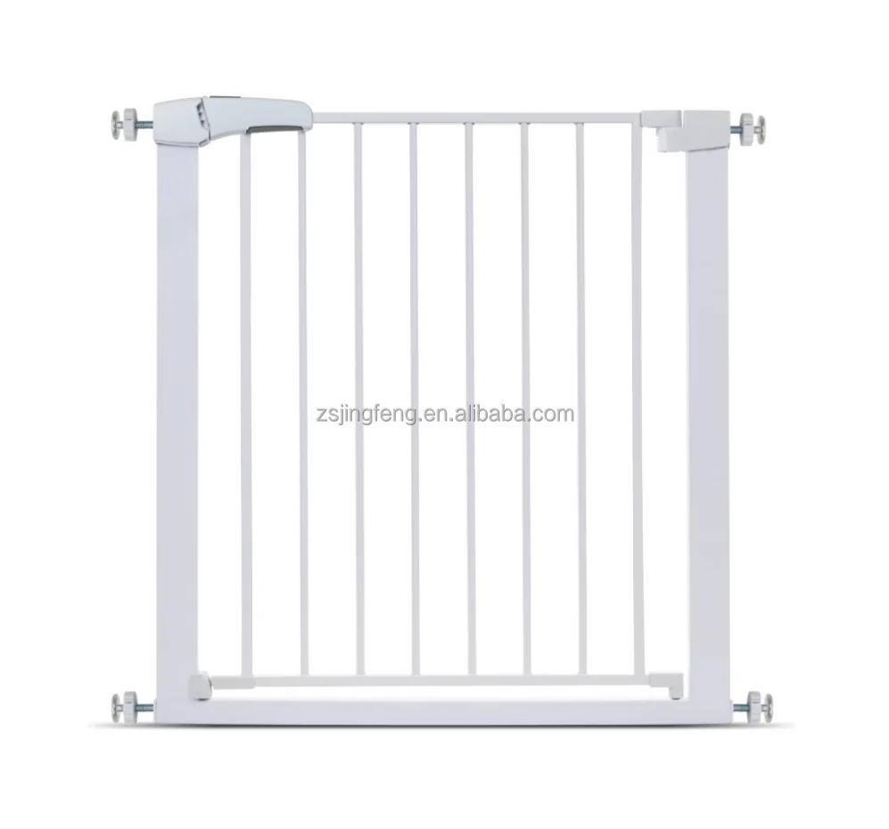 Popular Baby Safety Barrier Kid Fence Main Iron Baby Gate Design Automatic Safety Gate Security Gate For Children