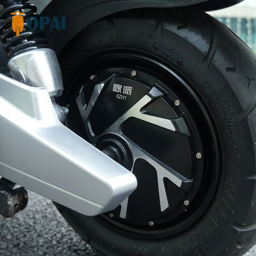 OPAI 10inch wholesale eec elektrikli scooter adult electr motorcycle 72v 2000w motorcycle e moped elektro motorrad motor