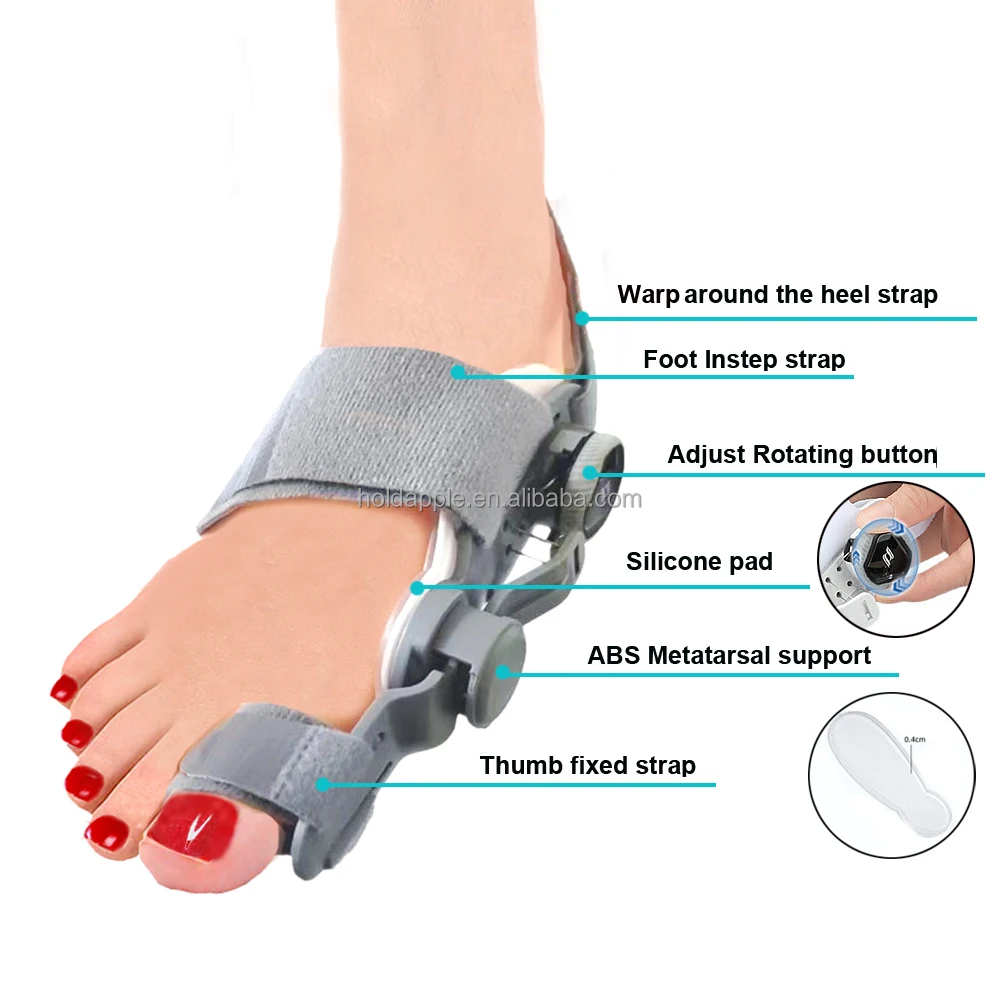 Bunion Corrector for Women and Men, Orthopedic Bunion Toe Straightener, Adjustable Bunion Splint with big Toe Separator