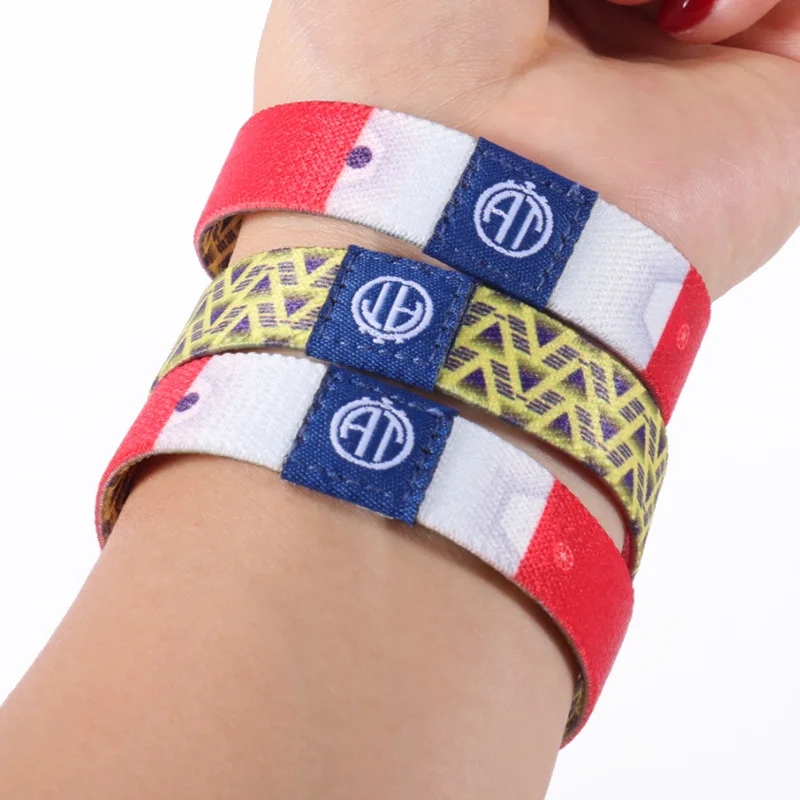 DTB Disposable Festival Access Control rfid Fabric Wristband