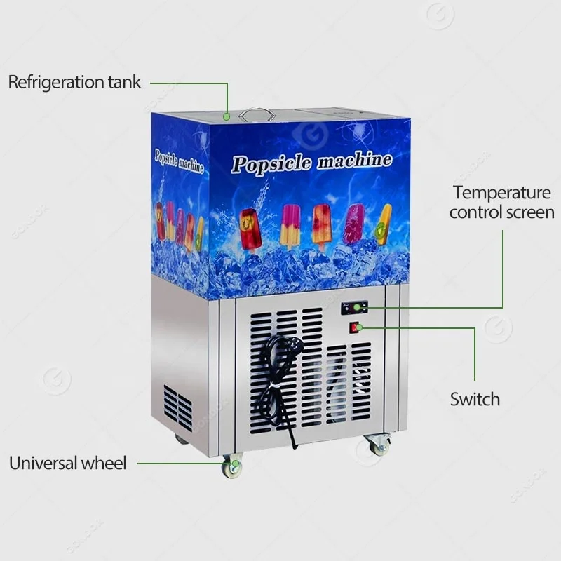 Production Line Pop One Mold Vend Freezer Ice Cream Lolly Loly Small Automatic Used Popsicle Machine for Sale