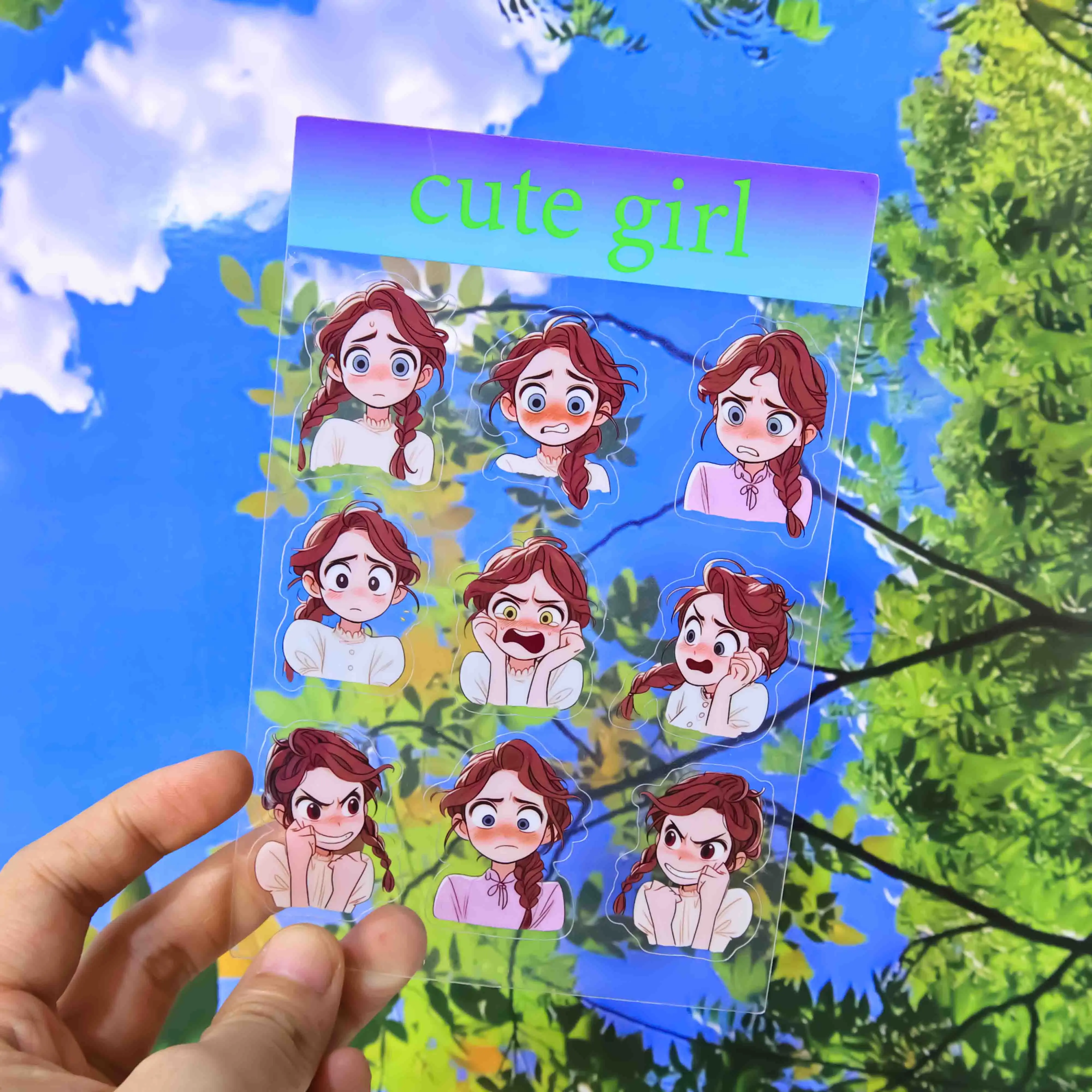 Custom Personalized Vinyl Stickers Clear Vinyl Stickers Custom Kiss Cut Stickers