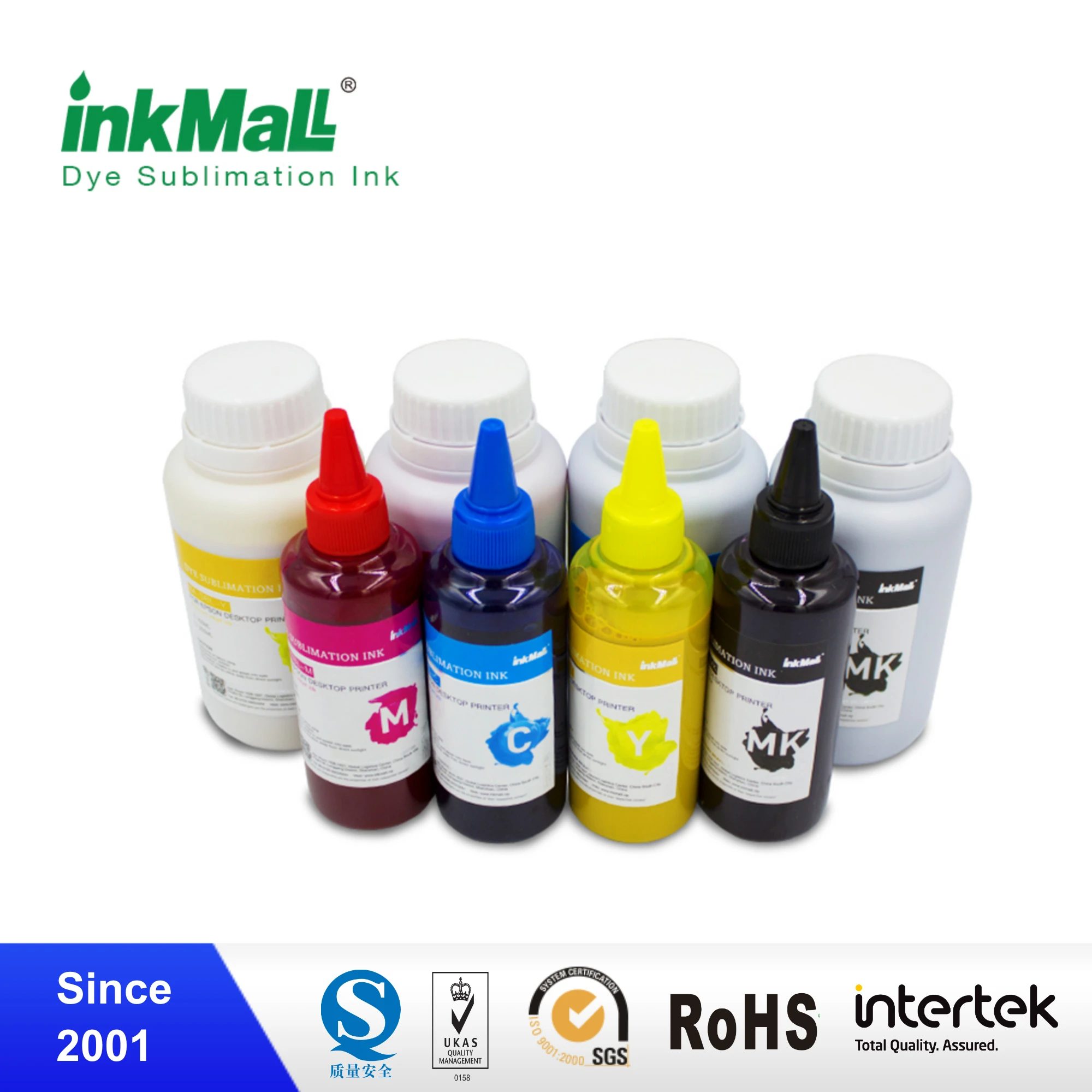 InkMall Excellent Colour Fastness Epson Sublimation Ink for Large format Sublimation Printer with DX5 5113 4720 Printhead