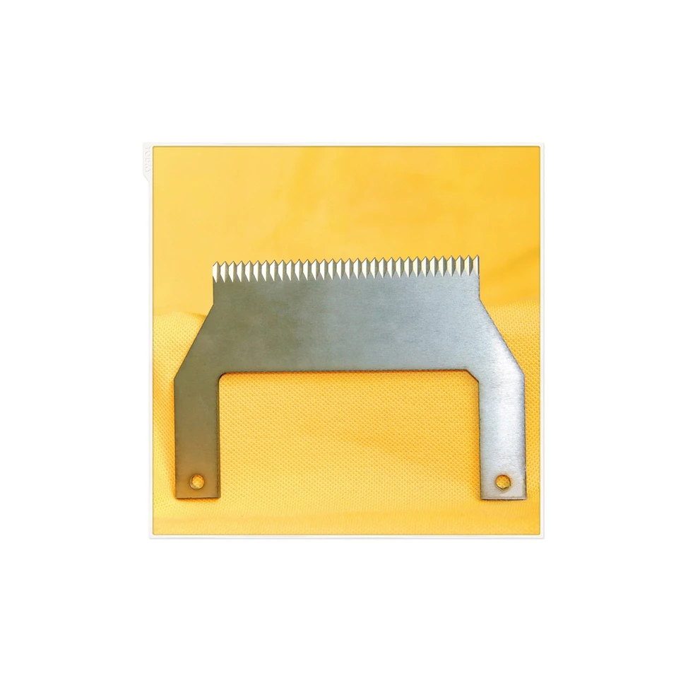 Packaging Machine Cut Off Full Grinding Teeth Zigzag Knives