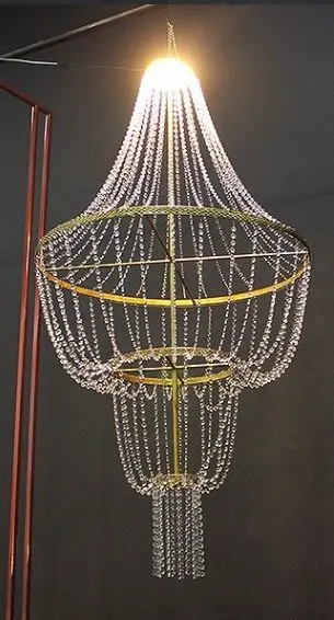 ceiling 116 Modern wedding decoration crystal chandelier for wedding