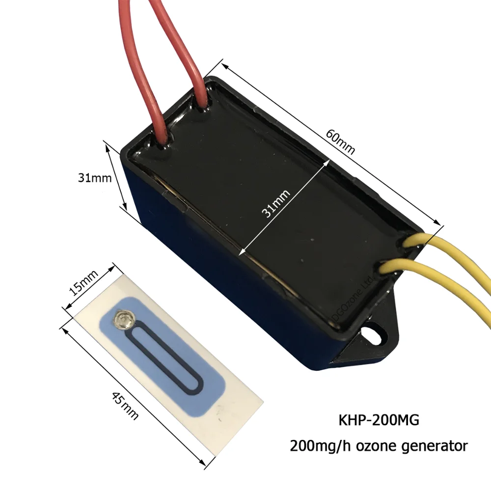 DGOzone 200 мг длительный срок службы керамическая озоновая пластина медицинский озоновый стерилизатор части озоновый генератор