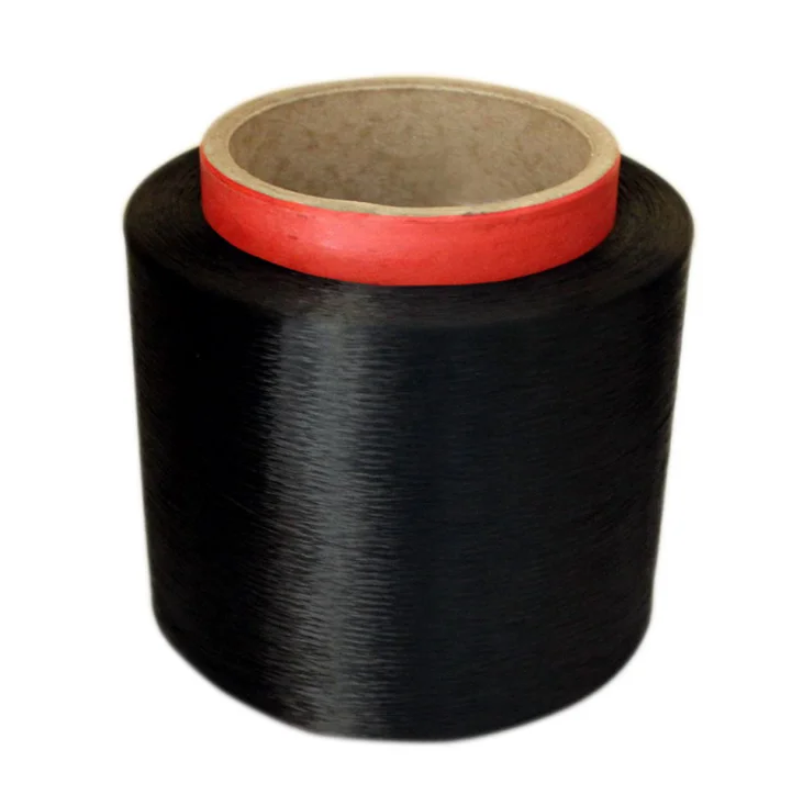 Manufacture 100% Nylon66 Pa66 High Tenacity Coloured Black Yarn FDY 210d 420d 840d 1260d 1890d