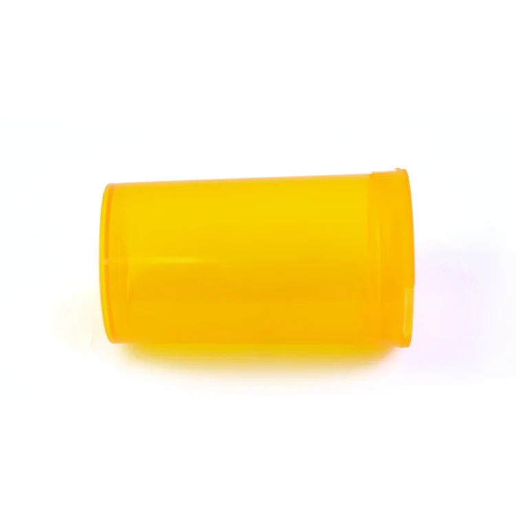 1.5oz black food child proof square wide mouth 4oz bottle plastic material with lid hot sale pop top