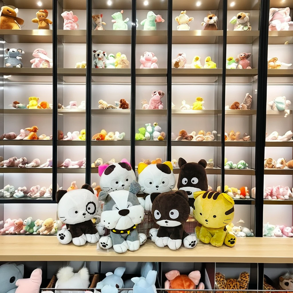 Wholesale in Stock Fast deliver Cheaper Price Stuffed Christmas Toy Moose Snowman Santa Claus Elf Plush Toys for Christmas