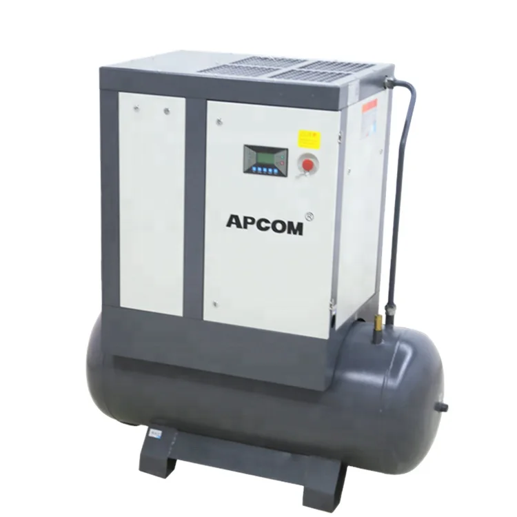 100cfm Dryer  10 Bar Portable Screw Air Compressor Diesel Engine Driven 500 L oil Free Screw Air Compressor