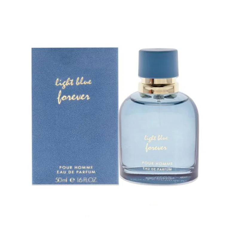 100Ml Light Blue Pour Homme Mens Cologne Eau De Parfum Perfume Fragrance Long Lasting Smell Male Spray Original High Quality