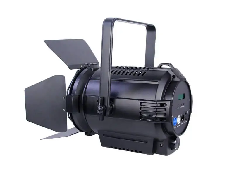 300W Bi-color dimmable LED Fresnel lights for TV studios, opera houses,film studio