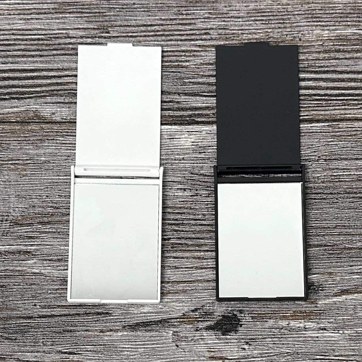 Customized Logo Folding Compact Mirror, Single Side Mirror with Customization, OEM Promoted Hand Mirror