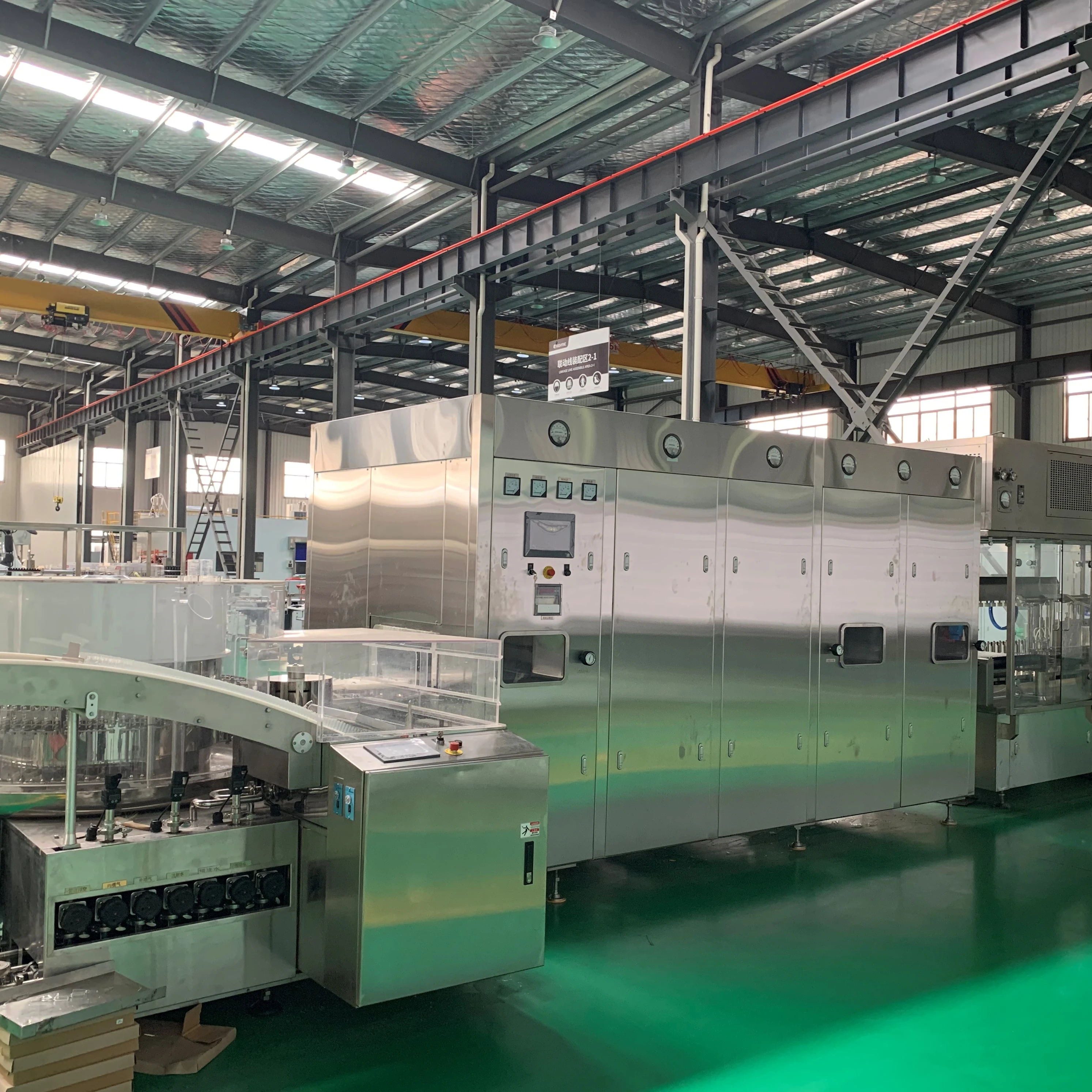 HIGHFINE 2021 Glass Ampoule Washing Filling and Sealing Machine in Pharmaceutical Filling Machine