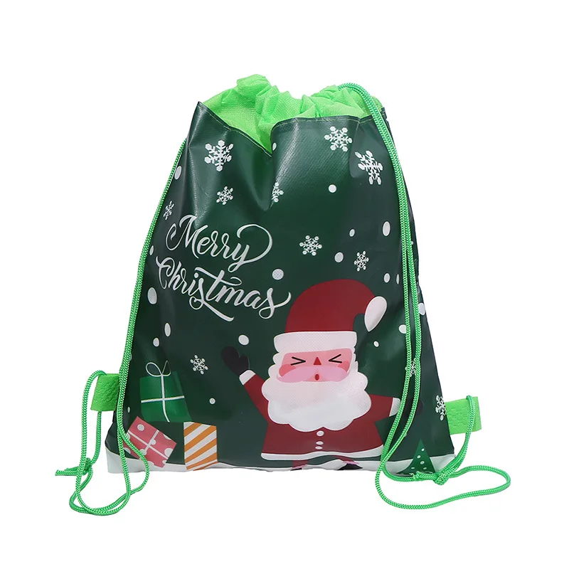 Promotion Custom Waterproof Nonwoven Football Ball Sports Draw String Basketball Christmas Gift Drawstring Bag Backpacks