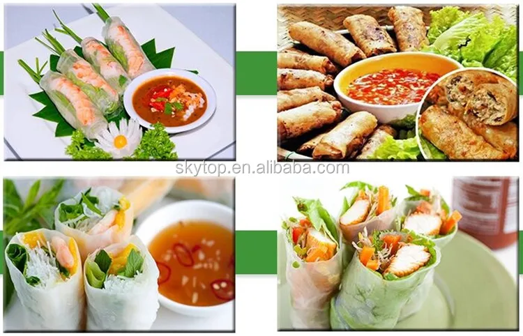 Wholesale Baking Cake tools Traditional Food Bright And Fresh Edible Rice Paper Roll Rice Paper Vietnam