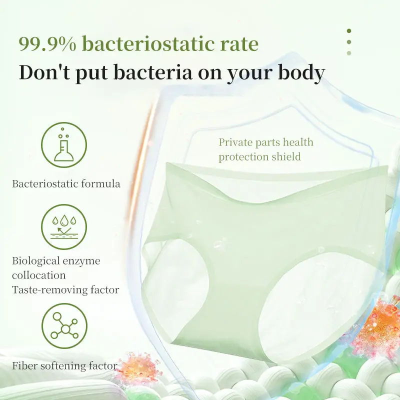 Private Label Laundry Detergent Stain Remover Antibacterial Clothing Sterilization Detergent for Underwear