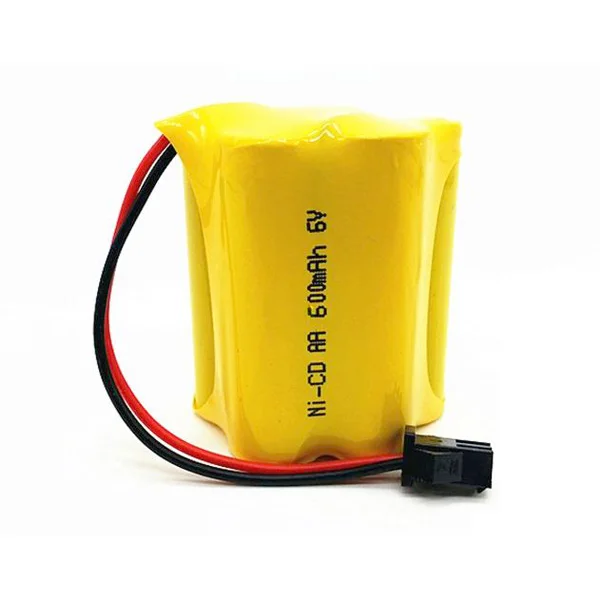 PKCELL Industrial Ni Cd 6v Nickel-cadmium AA/AAA 700mAh,800mAh,900mAh rechargeable battery pack for RC toy