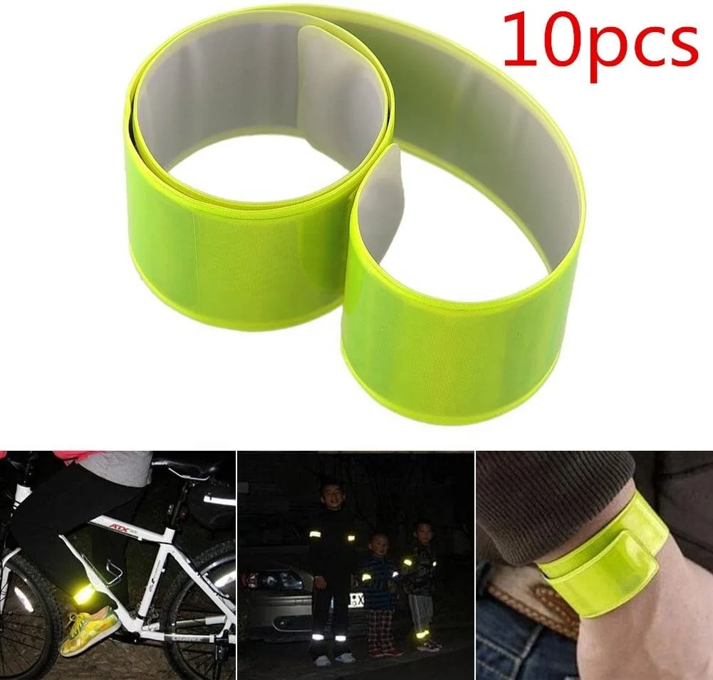 EN20417 Reflective Snap Band, Reflective Slap Wrap,Reflector Wrist CE EN13356