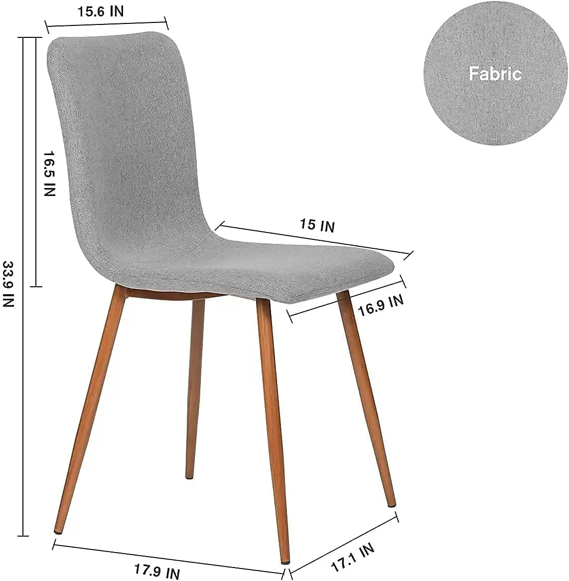 Fabric Dining Chair Luxurious Reception Furniture Chair Restaurant Hotel Meeting Chair