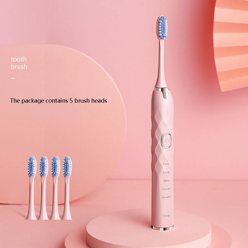 Smart Toothbrush Sonic 6 Modes Rechargeable Customized Motor Personal Use