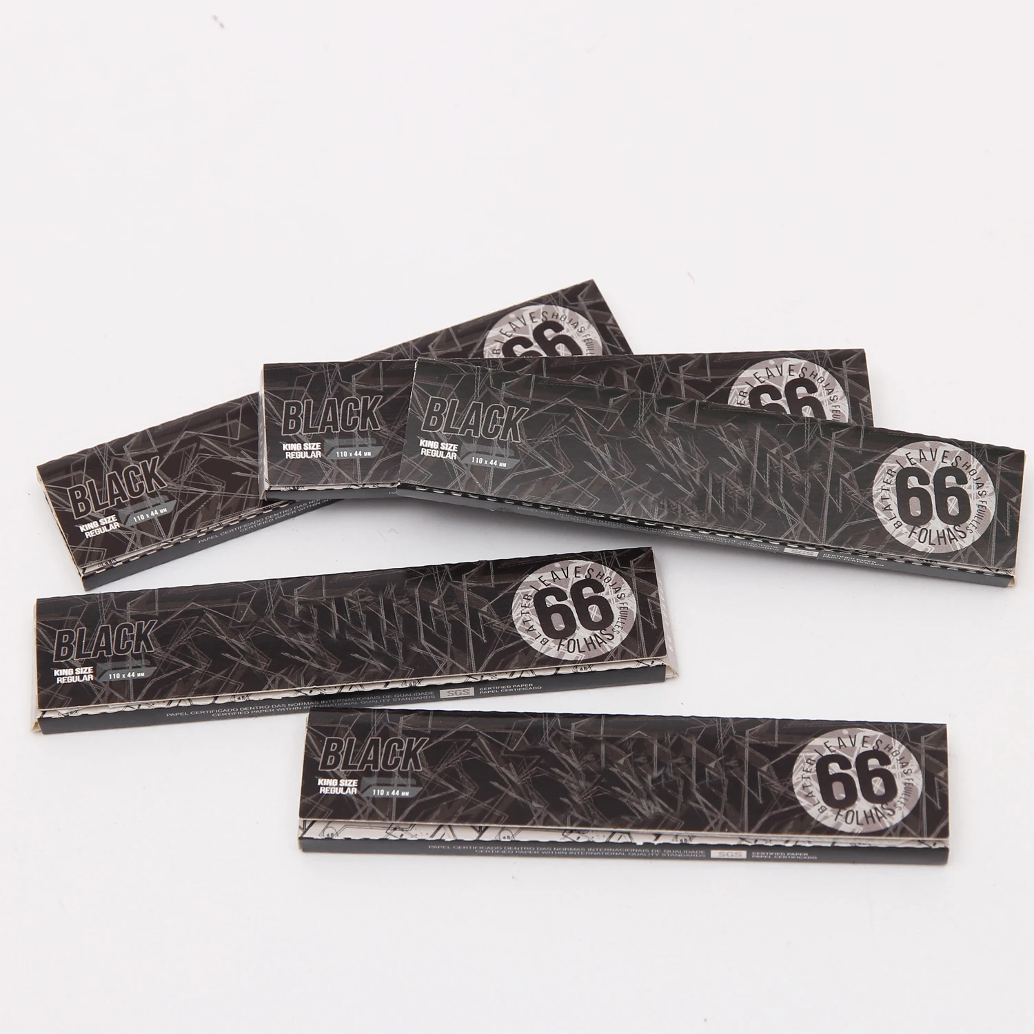 2022 66 black rolling paper smoking paper king size