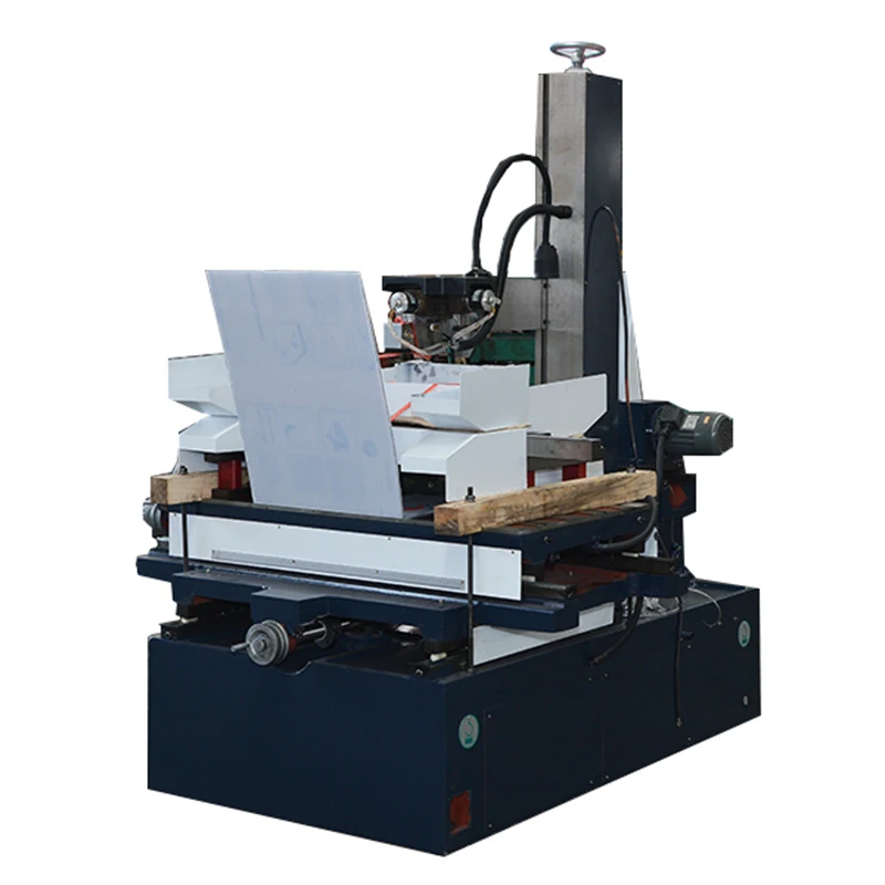 DK7755  Cnc Wire Cutting Machine Edm Machine With High-speed Cabinet Middle Speed Cut Cnc Wire Cutting Edm Machine