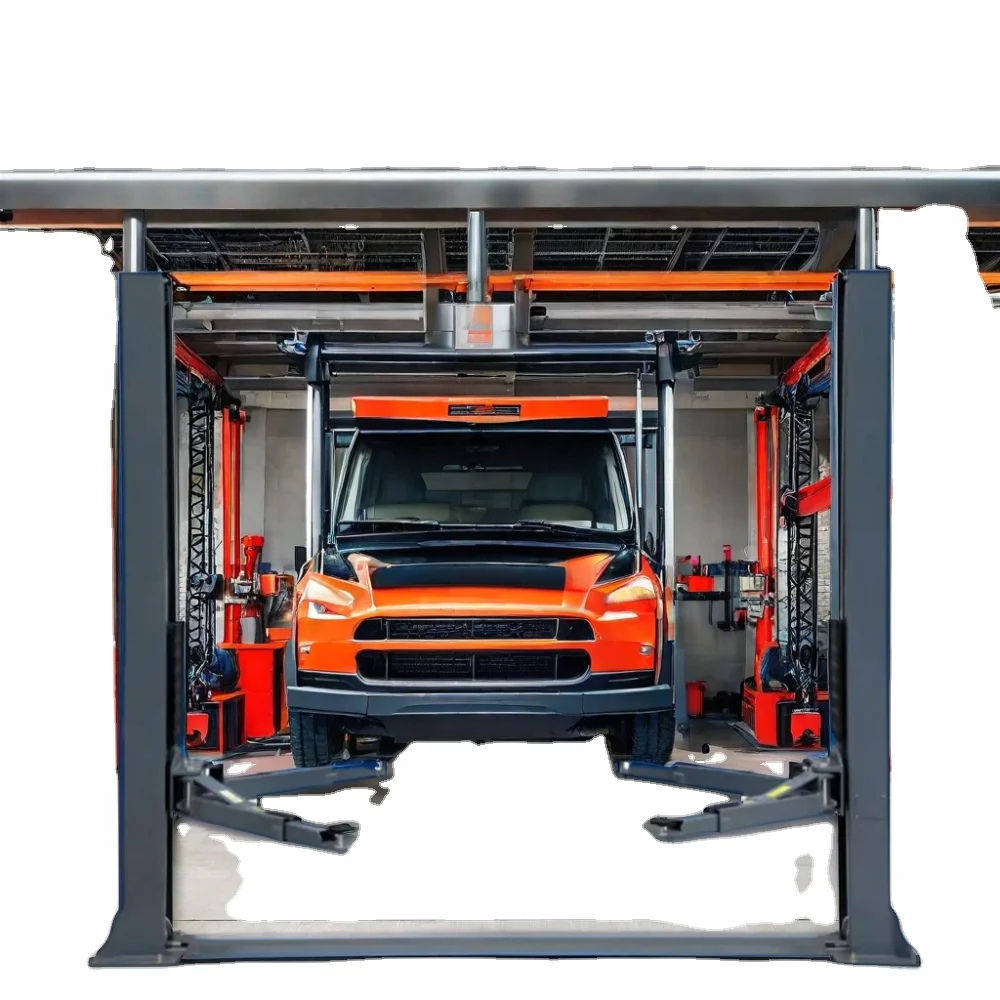 2023 Factory Price  Auto Lifter Double Dolumn Car Lift Garage Parking Machine Two Post Hydraulic Car Lift