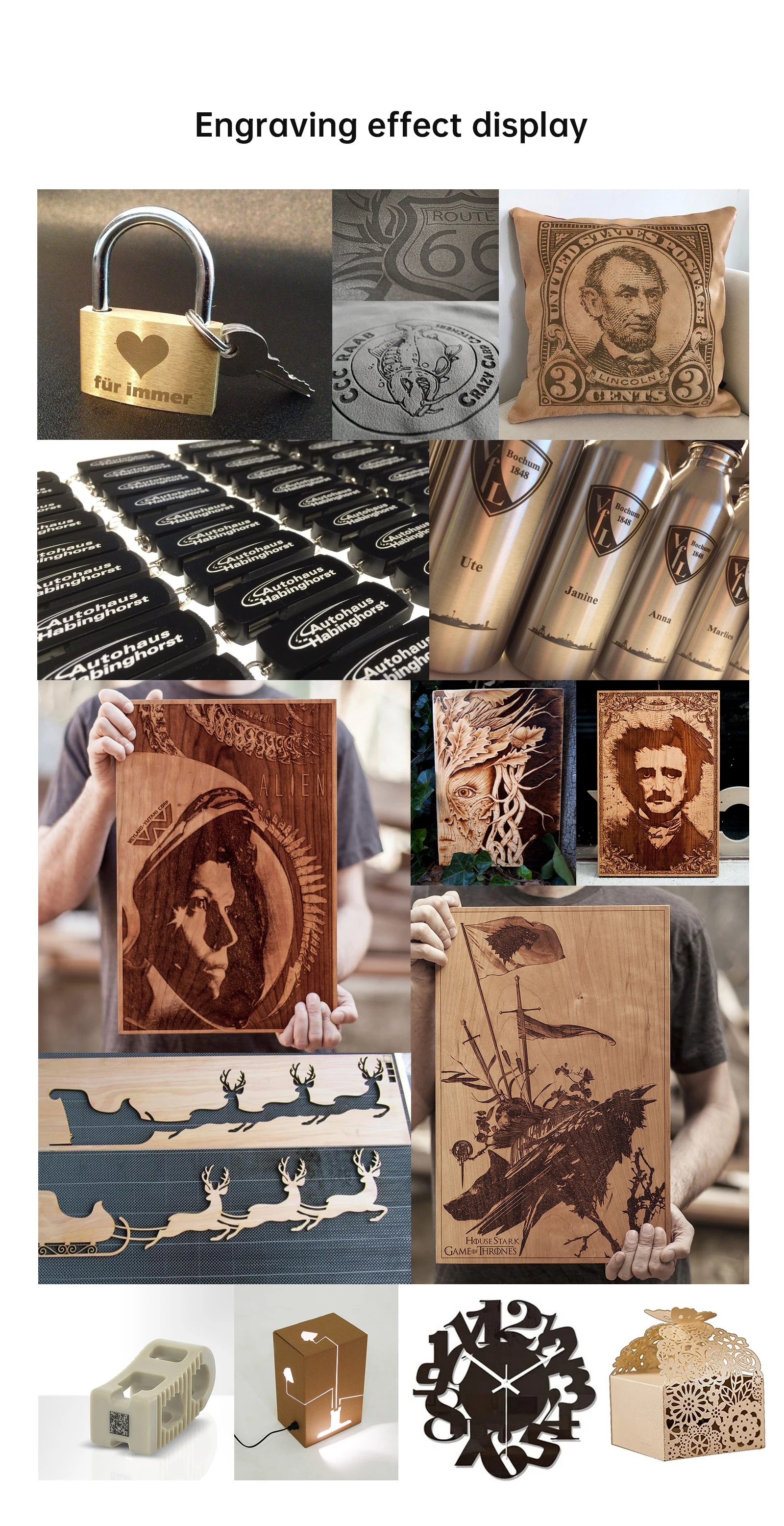 Лазерный гравер ATOMSTACK A5 M40 40 Вт с защитой глаз 410*400 мм резьба Erea полностью из алюминиевого сплава лазерная гравировальная машина