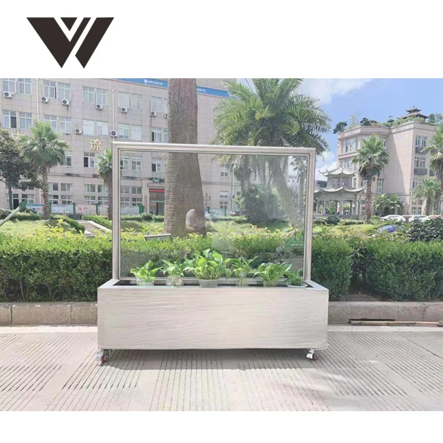 Weldon street cafe barrier with wheels outdoor cafe barriers in stock