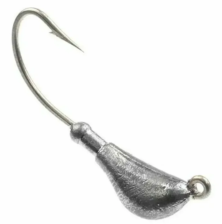 Wholesale fishing lures banana jigs head mustad hooks for sale