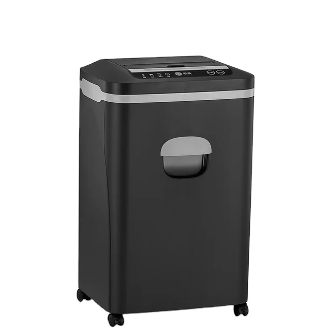 Top Selling A800 Automatic Paper Shredder 80 Sheets Capacity with Micro Cut Double Shaft Blades Cross-Cut CD Credit Cards Paper