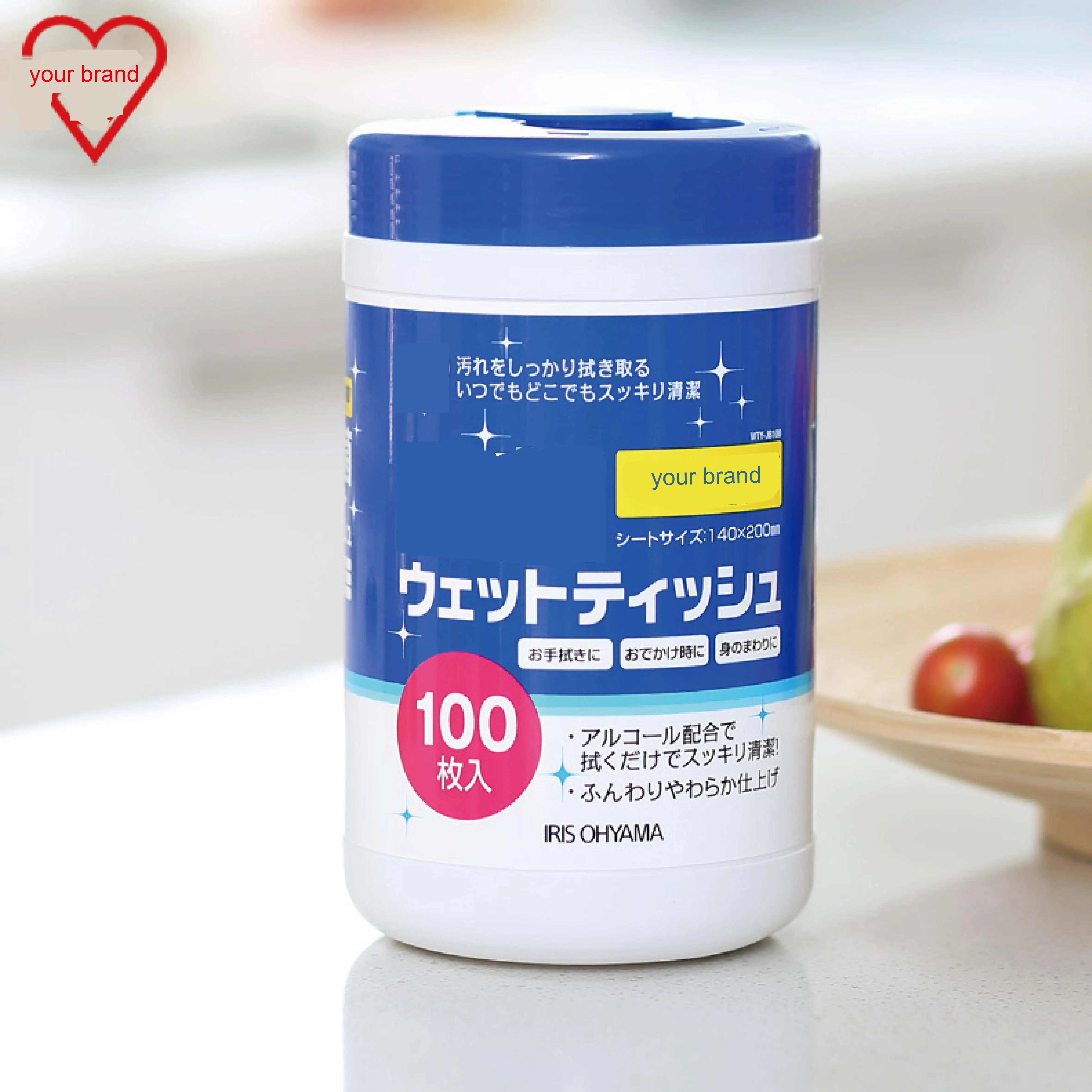 Private Label Portable Wet Napkin Cheap Price Perfumed Wet Tissue Paper