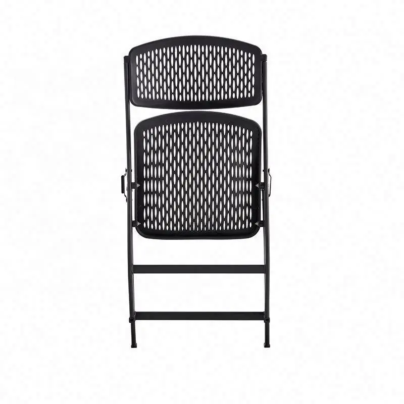 Outdoor Vintage Banquet Indoor Metal Frame Steel Wedding Event Folding Chairs