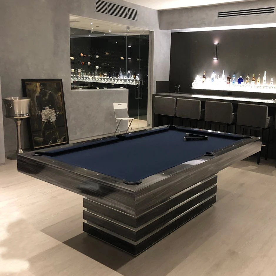 Xingsheng производит роскошный бильярдный стол с настраиваемым дизайном. Современный внешний вид, бильярдный стол 9tf 9 ft бильярдный стол