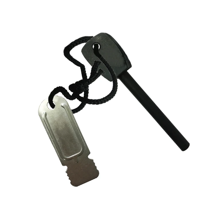 High Quality Outdoor Ferrocerium Ferro Rod Survival Fire Starter