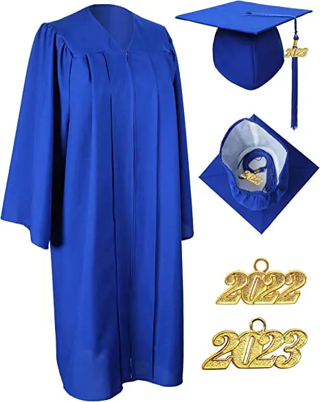 Cheap graduation ceremony Dress US Plus size graduation gown disposable graduation gown In stock