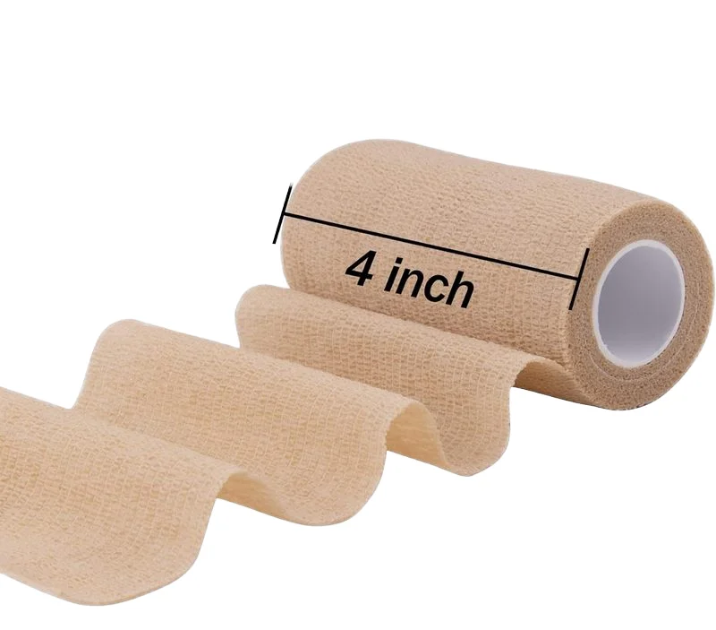 Эластичная самоклеящаяся эластичная повязка для занятий спортом, 4x4,5