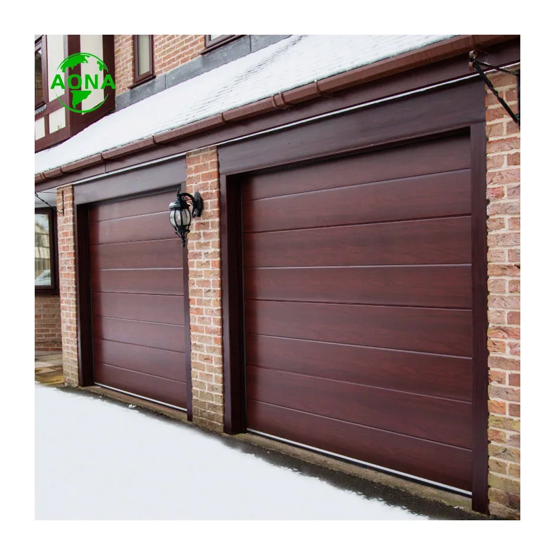 Modern Design Galvanized Steel Insulated Overhead Garage Door