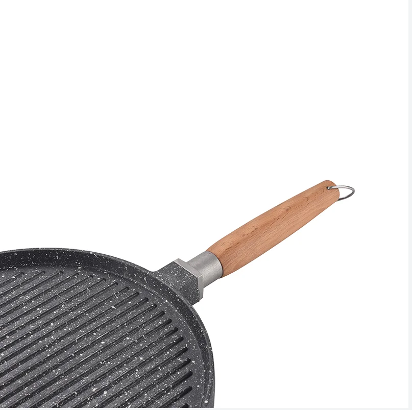 Outdoor Tawa Aluminum Die-casting Double Side Pan Lid Multi Usages  Campfire Available Factory Price